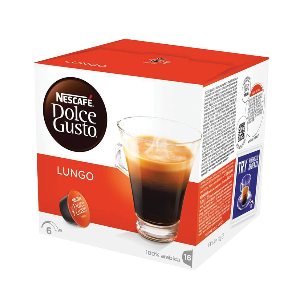 champion tomorrow Pebish Cafea capsule Caffe Lungo Nescafe Dolce Gusto, 16 capsule - Auchan online