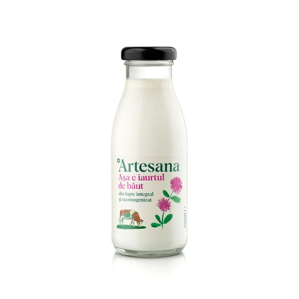 Literature Choice attract Iaurt de baut din lapte de vaca Artesana 250ml - Auchan online